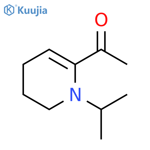 Ethanone,1-[1,4,5,6-tetrahydro-1-(1-methylethyl)-2-pyridinyl]- structure