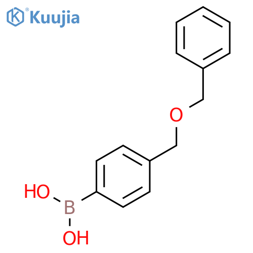 (4-((Benzyloxy)methyl)phenyl)boronic acid structure