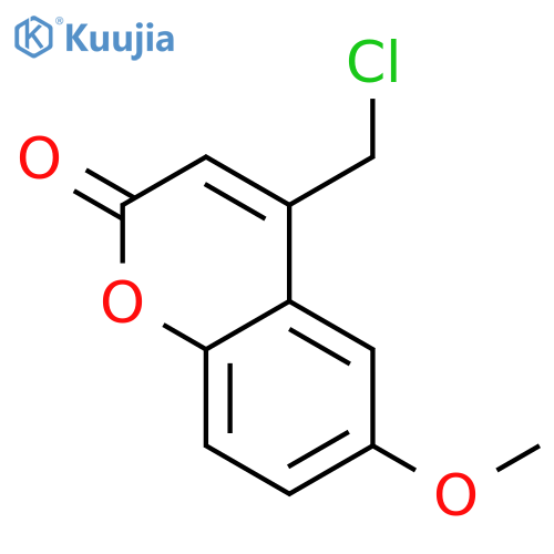 4-(Chloromethyl)-6-methoxy-2H-chromen-2-one structure