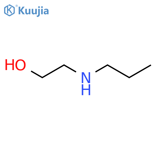 2-(propylamino)ethan-1-ol structure