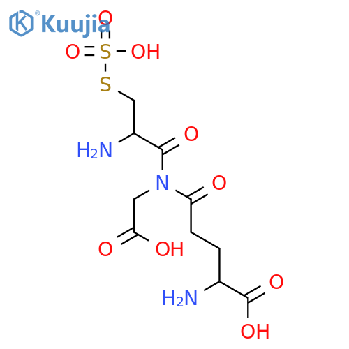 Glycine, L-g-glutamyl-S-sulfo-L-cysteinyl-(9CI) structure