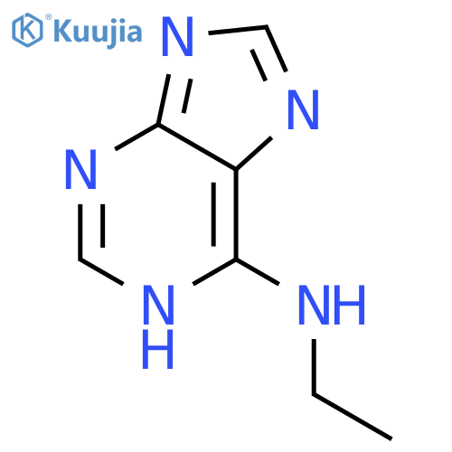 9H-purin-6-amine, n-ethyl- structure