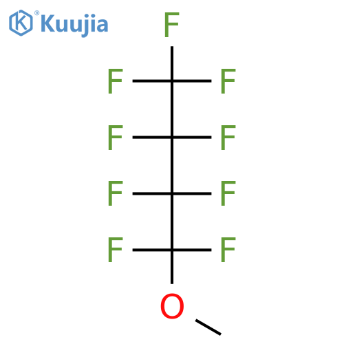 Butane, 1,1,1,2,2,3,3,4,4-nonafluoro-4-methoxy- structure