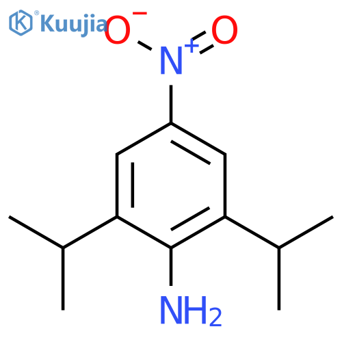 2,6-Diisopropyl-4-nitroaniline structure
