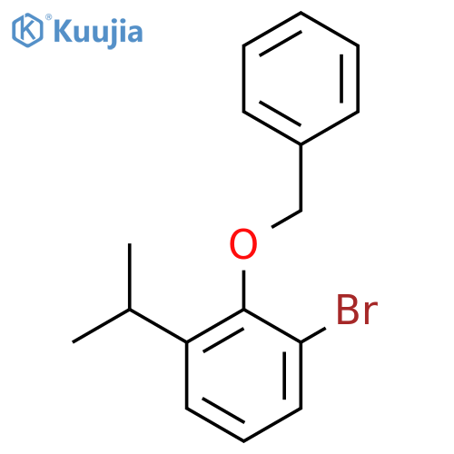 C(C1=CC=CC=C1)OC1=C(C=CC=C1C(C)C)Br structure
