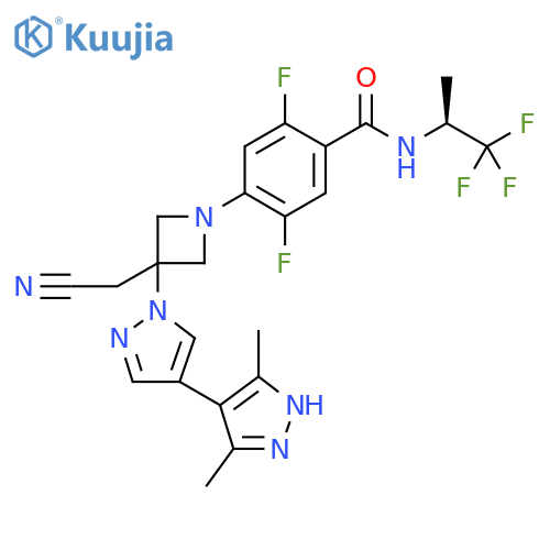 Povorcitinib structure