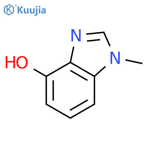 1-methyl-1H-Benzimidazol-4-ol structure