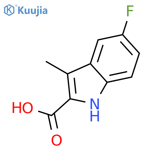 5-Fluoro-3-methyl-1H-indole-2-carboxylic acid structure
