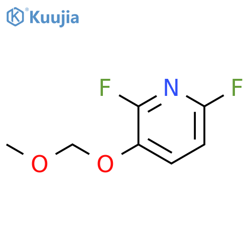 2,6-Difluoro-3-(methoxymethoxy)pyridine structure