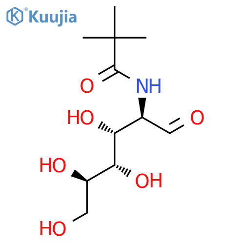 D-Glucose, 2-deoxy-2-[(2,2-dimethyl-1-oxopropyl)amino]- structure