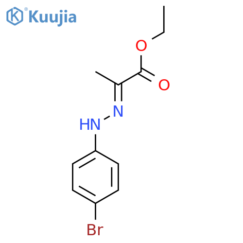 (E)-Ethyl 2-(2-(4-Bromophenyl)Hydrazono)Propanoate structure