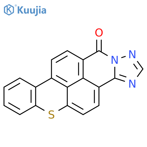 13H-Thioxantheno[2,1,9-def][1,2,4]triazolo[1,5-b]isoquinolin-13-one structure