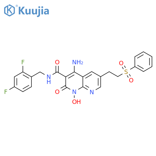HIV-1 integrase inhibitor 4 structure