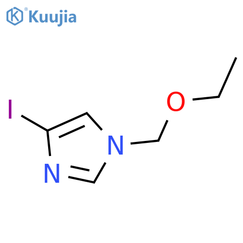 1H-IMIDAZOLE, 1-(ETHOXYMETHYL)-4-IODO- structure