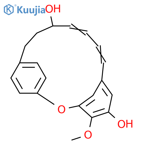 Giffonin F; 4-Demethoxy, 9-deoxy, 9,10-didehydro(E-), 11R-alcohol structure