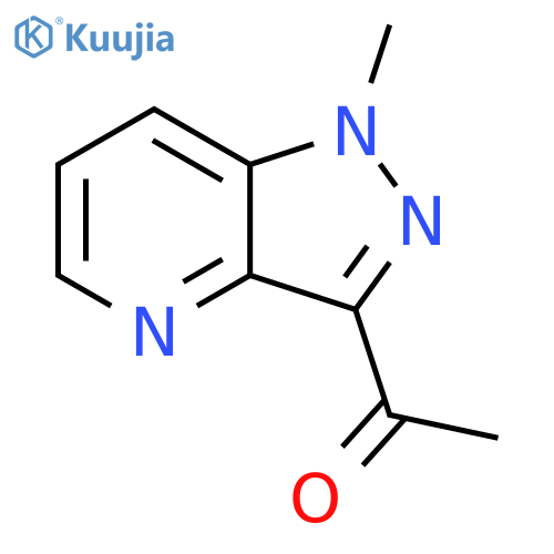 Ethanone, 1-(1-methyl-1H-pyrazolo[4,3-b]pyridin-3-yl)- structure