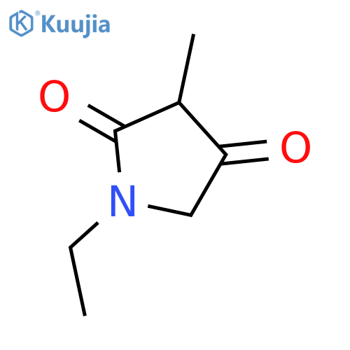 2,4-Pyrrolidinedione, 1-ethyl-3-methyl- structure