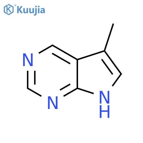 5-methyl-7H-pyrrolo[2,3-d]pyrimidine structure