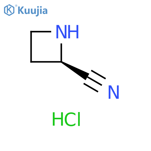 (2R)-azetidine-2-carbonitrile;hydrochloride structure