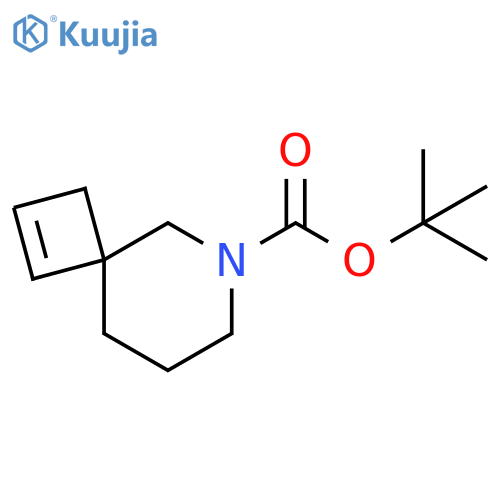 tert-butyl 6-azaspiro[3.5]non-1-ene-6-carboxylate structure