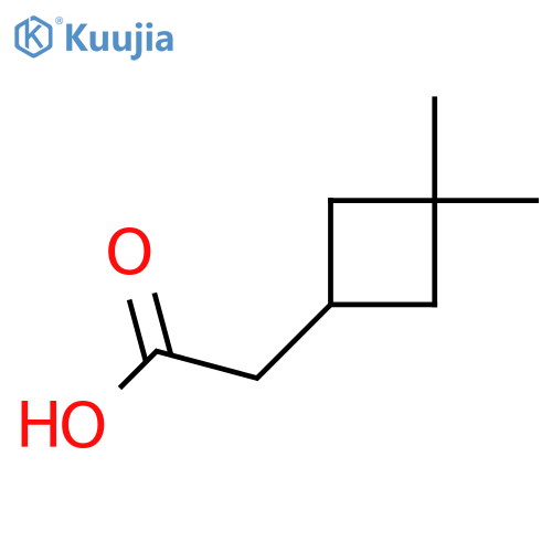 2-(3,3-Dimethylcyclobutyl)acetic acid structure
