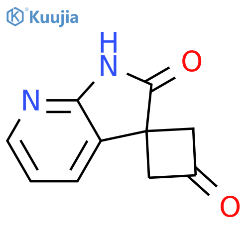 spiro[1H-pyrrolo[2,3-b]pyridine-3,3'-cyclobutane]-1',2-dione structure
