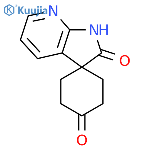 1',2'-Dihydrospiro[cyclohexane-1,3'-pyrrolo[2,3-b]pyridine]-2',4-dione structure