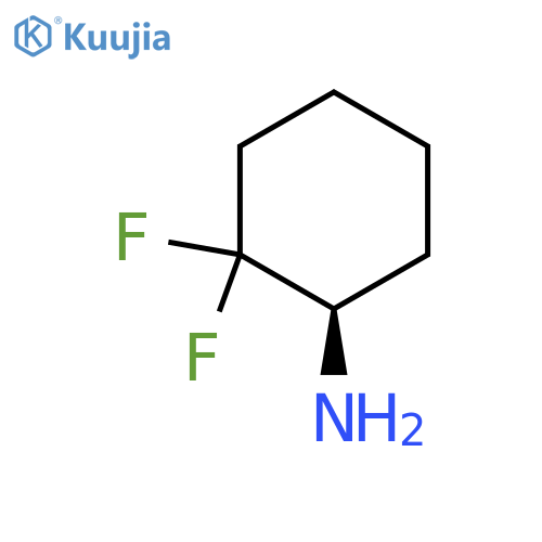 (1R)-2,2-difluorocyclohexan-1-amine structure