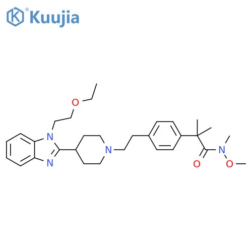 Bilastine N-Methoxy-N,2-dimethylpropanamide structure