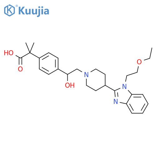 1’-Hydroxy Bilastine structure