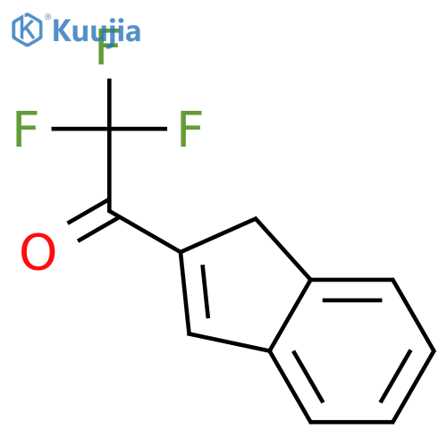 Ethanone,2,2,2-trifluoro-1-(1H-inden-2-yl)- structure