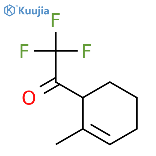 Ethanone,2,2,2-trifluoro-1-(2-methyl-2-cyclohexen-1-yl)- structure