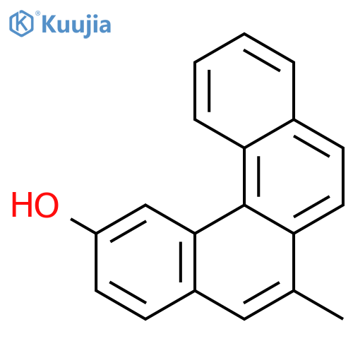 Benzo[c]phenanthren-2-ol, 6-methyl- structure