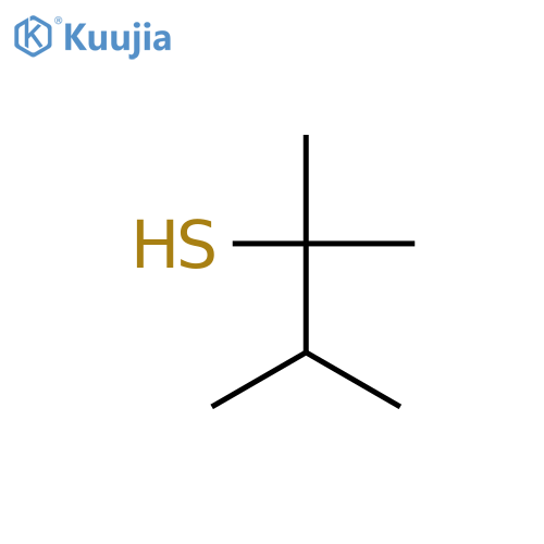 2,3-dimethylbutane-2-thiol structure