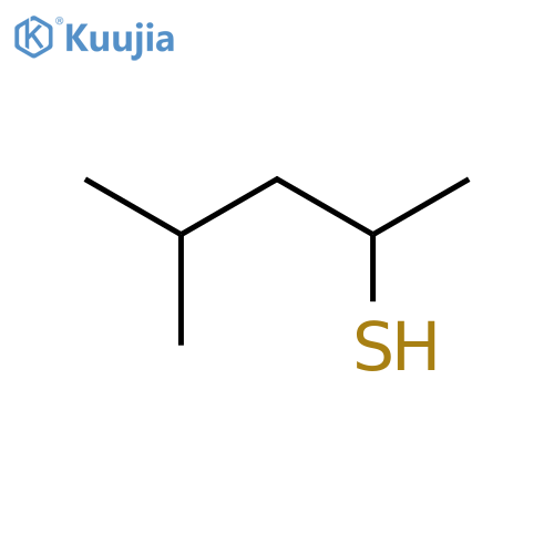 4-methylpentane-2-thiol structure