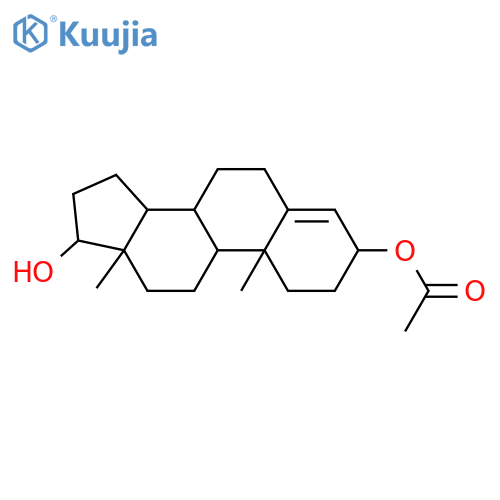 Androstenediol 3-acetate structure
