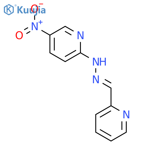 2-Pyridinecarboxaldehyde,2-(5-nitro-2-pyridinyl)hydrazone structure