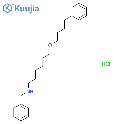 6-(4-Phenylbutoxy)hexylbenzylamine Hydrochloride structure