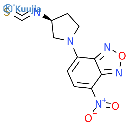 4-[(3S)-3-Isothiocyanatopyrrolidin-1-yl]-7-nitro-2,1,3-benzoxadiazole structure