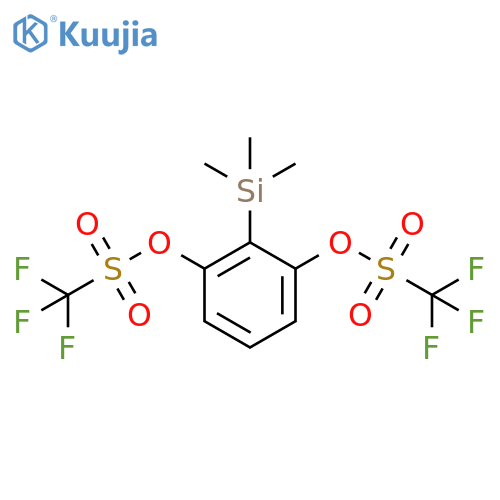 2-(Trimethylsilyl)-1,3-phenylene bis(trifluoromethanesulfonate), 95% structure