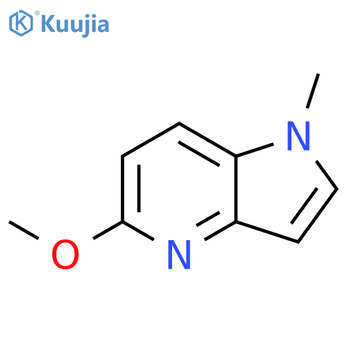 5-methoxy-1-methyl-1H-pyrrolo[3,2-b]pyridine structure