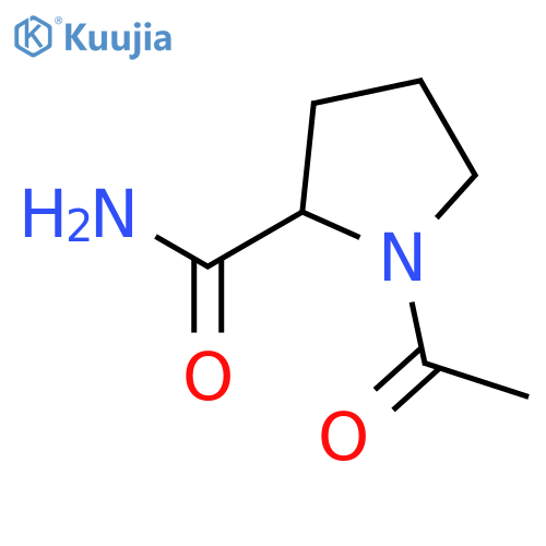 N-Acetyl-L-prolinamide structure