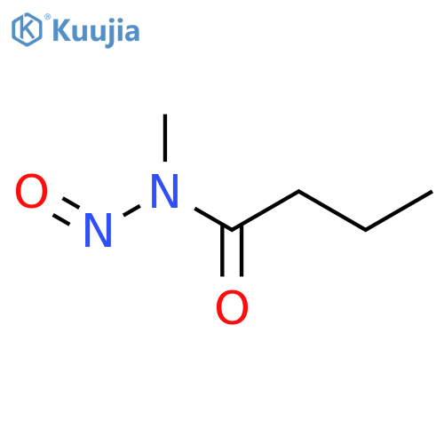 Butanamide,N-methyl-N-nitroso- structure