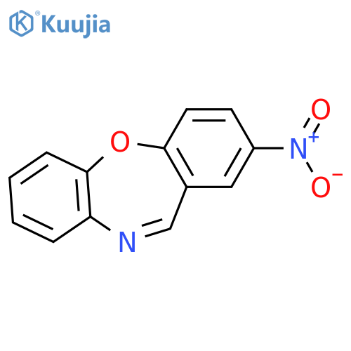 Dibenz[b,f][1,4]oxazepine, 2-nitro- structure