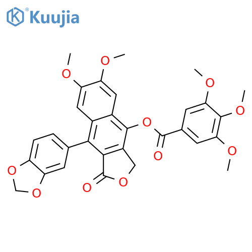 Diphyllin; O-(3,4,5-Trimethoxybenzoyl) structure
