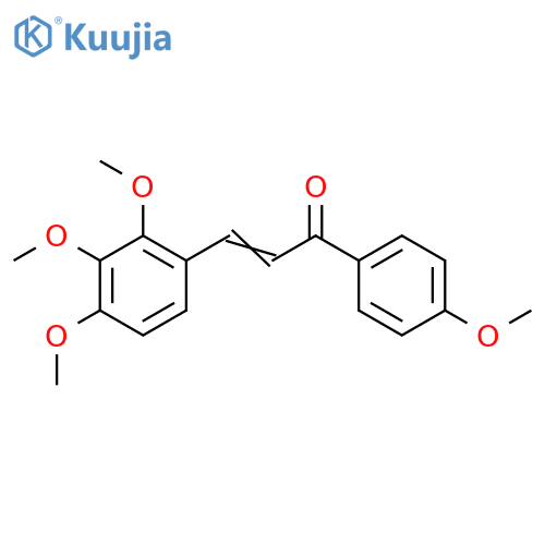 1-(4-Methoxyphenyl)-3-(2,3,4-trimethoxyphenyl)prop-2-en-1-one structure