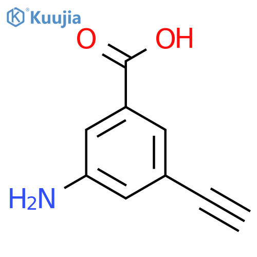 3-Amino-5-ethynylbenzoic acid structure