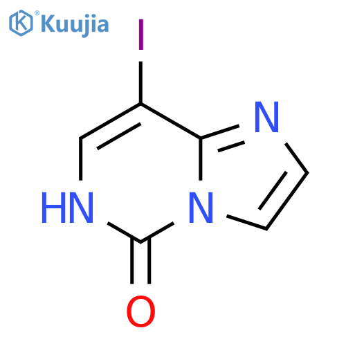 8-iodo-6H-imidazo[1,2-c]pyrimidin-5-one structure