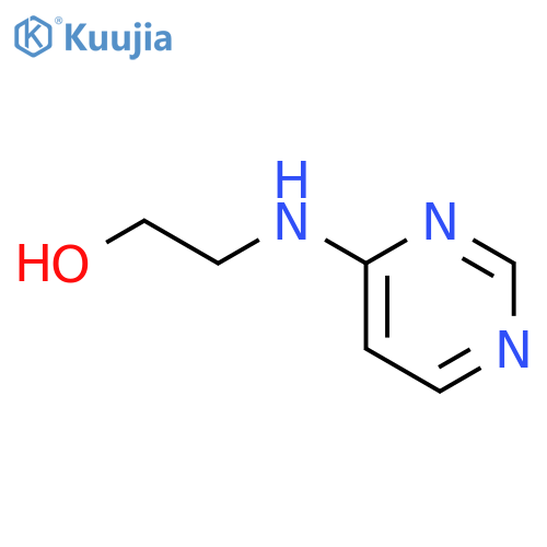 2-[(pyrimidin-4-yl)amino]ethan-1-ol structure