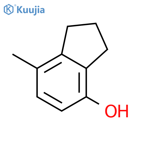 7-methylindan-4-ol structure